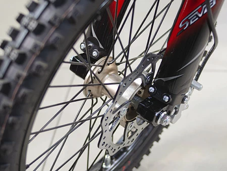 Питбайк Regulmoto SEVEN MEDALIST PRO 19/16 (Черный/красный, 201490-2)