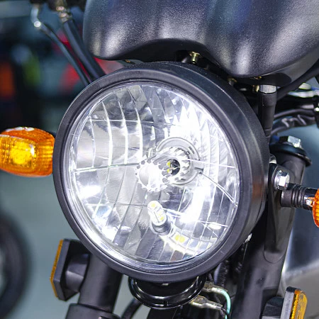 Мопед ROCKOT ALPHA OFFROAD M-12 (серый металлик)