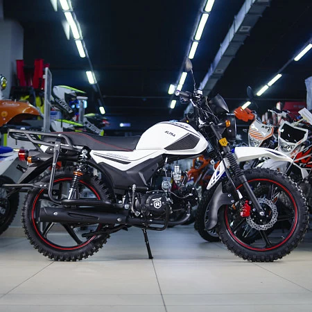 Мопед ROCKOT ALPHA OFFROAD M-12 (белый глянцевый)