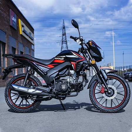 Мопед ROCKOT ALPHA CITY M-12 (черный глянцевый)