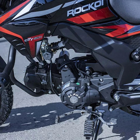 Мопед ROCKOT ALPHA CITY M-12 (черный глянцевый)